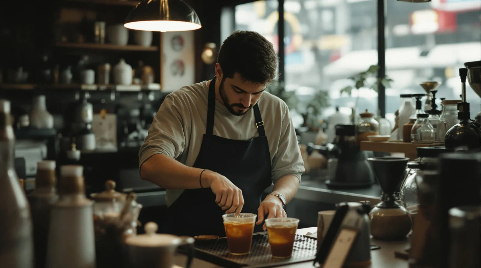 editorial hero image for a 3-day specialty coffee guide to tokyo