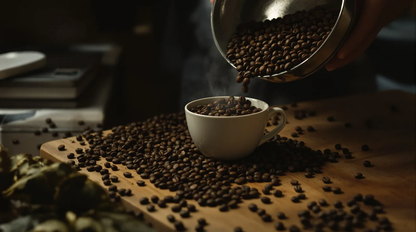 editorial hero image for the best chocolatey coffee beans