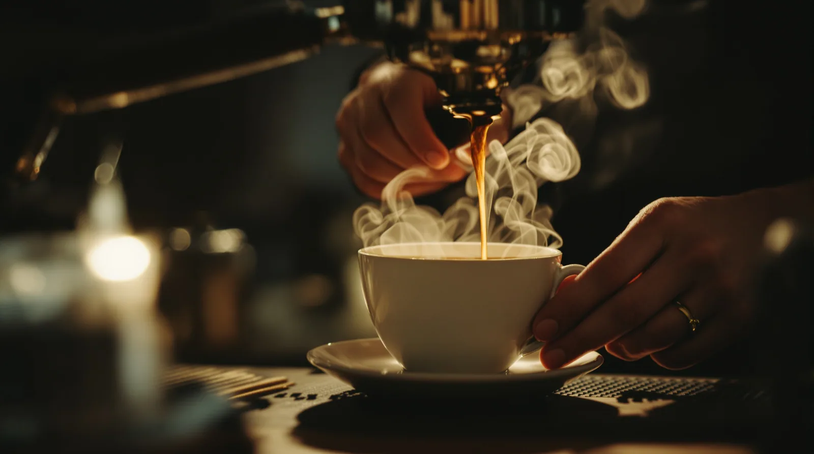 close-up coffee craft moment evoking manual vs electric grinder for home