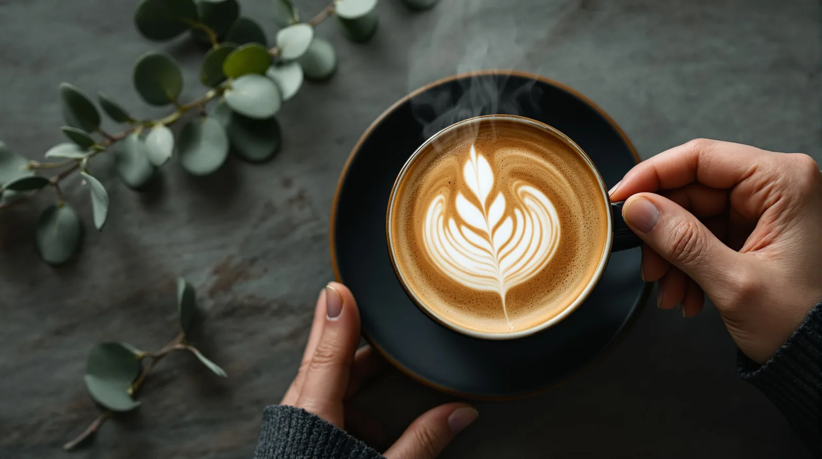 close-up coffee craft moment evoking melbourne's laneway coffee culture puts every other city to shame