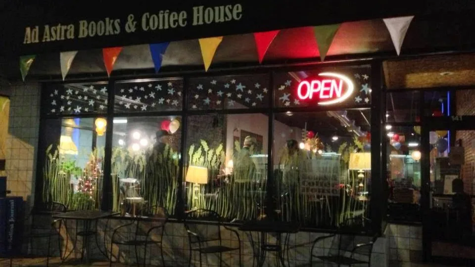 ad astra books & coffee house, bookshop cafe in salina