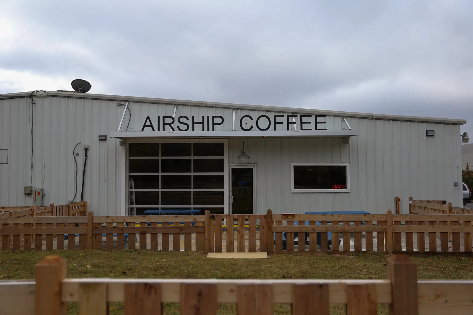 Airship Coffee at 5th Street in Bentonville — specialty coffee roaster