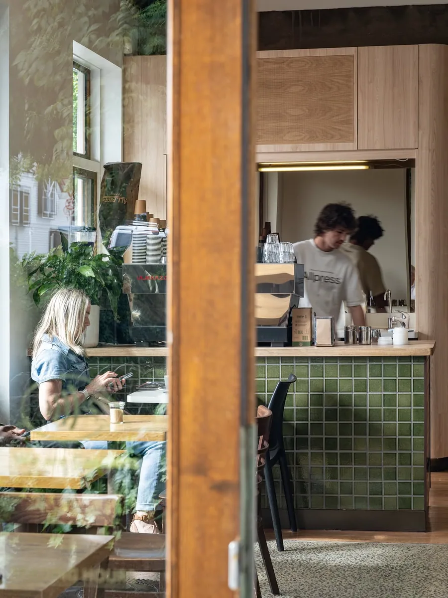 Allpress Espresso Roastery and Cafe in London, specialty coffee cafe