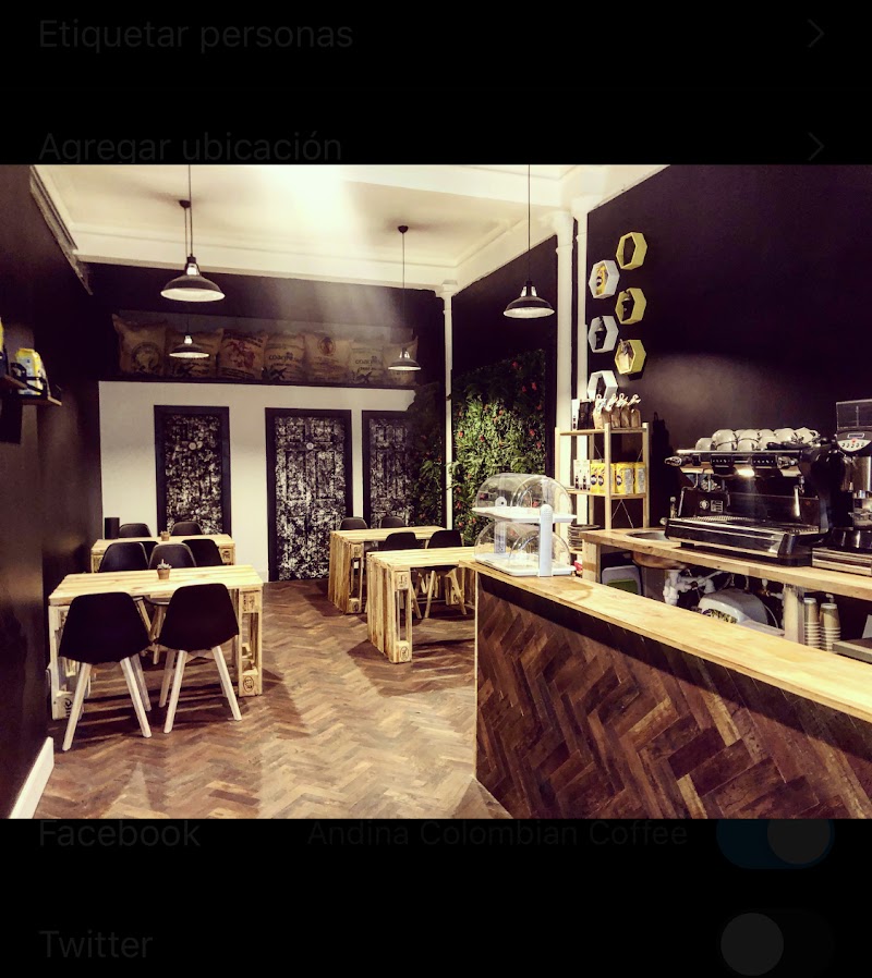 Andina Colombian Coffee - Glasgow East End