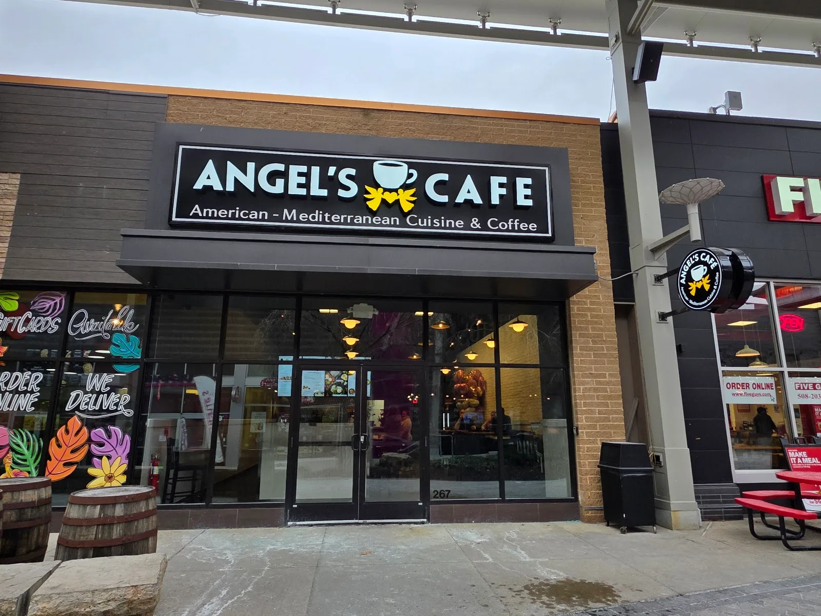 Angel's Cafe in Boston, specialty coffee cafe
