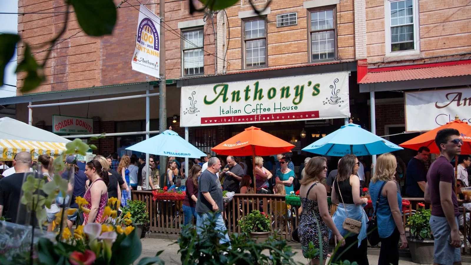 Anthony's Italian Coffee & Chocolate House in Philadelphia, specialty coffee cafe