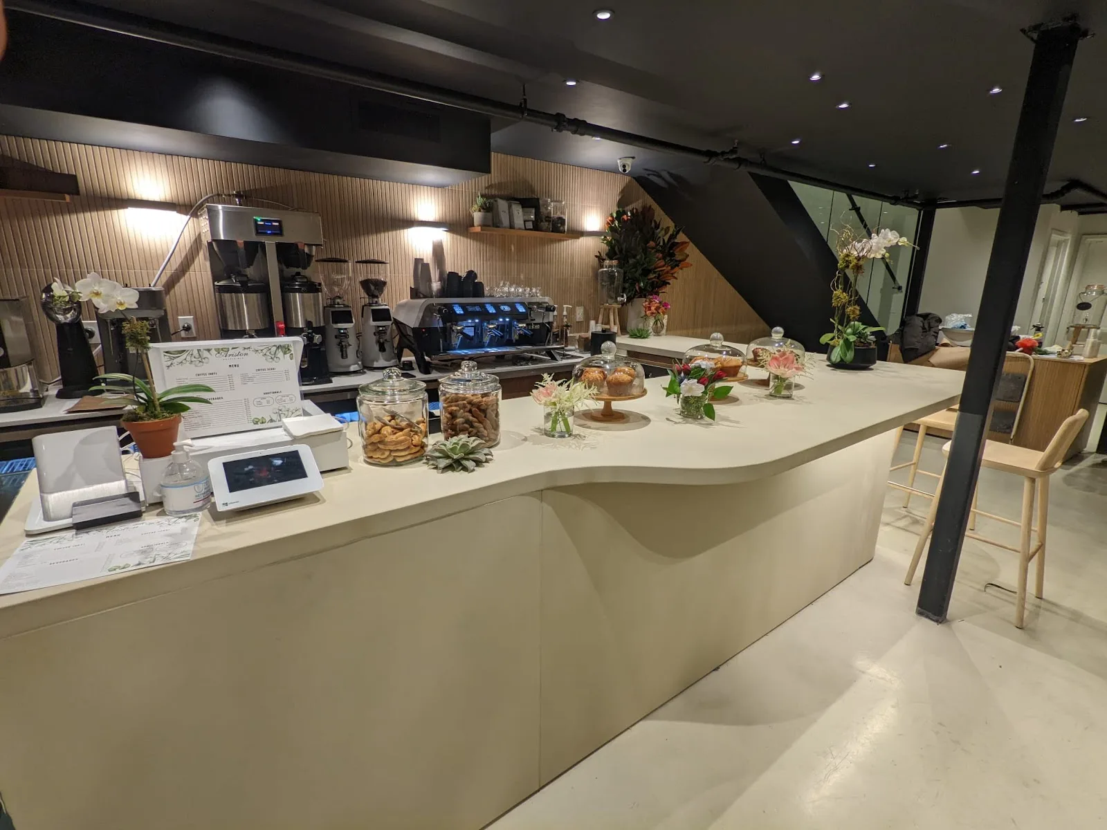 Ariston Coffee Bar in New York City, specialty coffee cafe