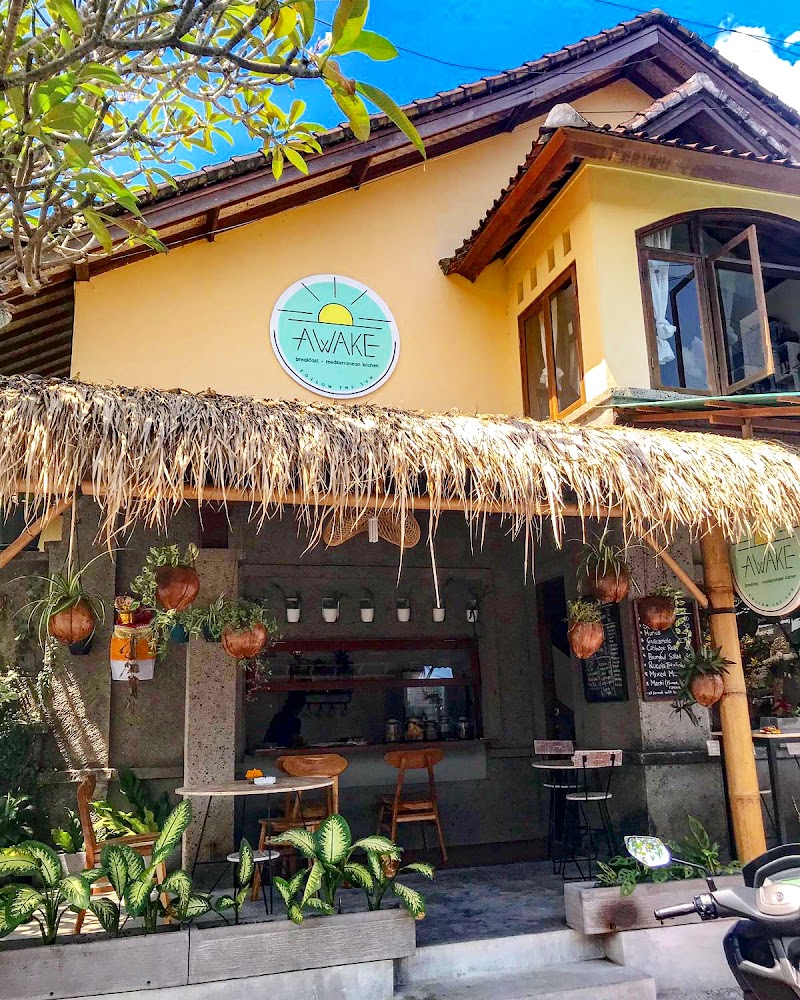 Awake Cafe in Ubud, specialty coffee cafe