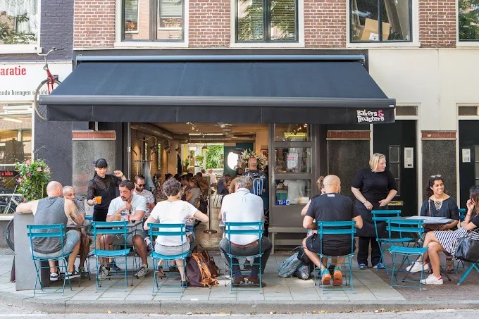 Bakers & Roasters in Amsterdam, specialty coffee cafe