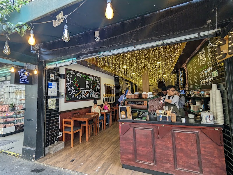 Balam House in Mexico City — specialty coffee cafe