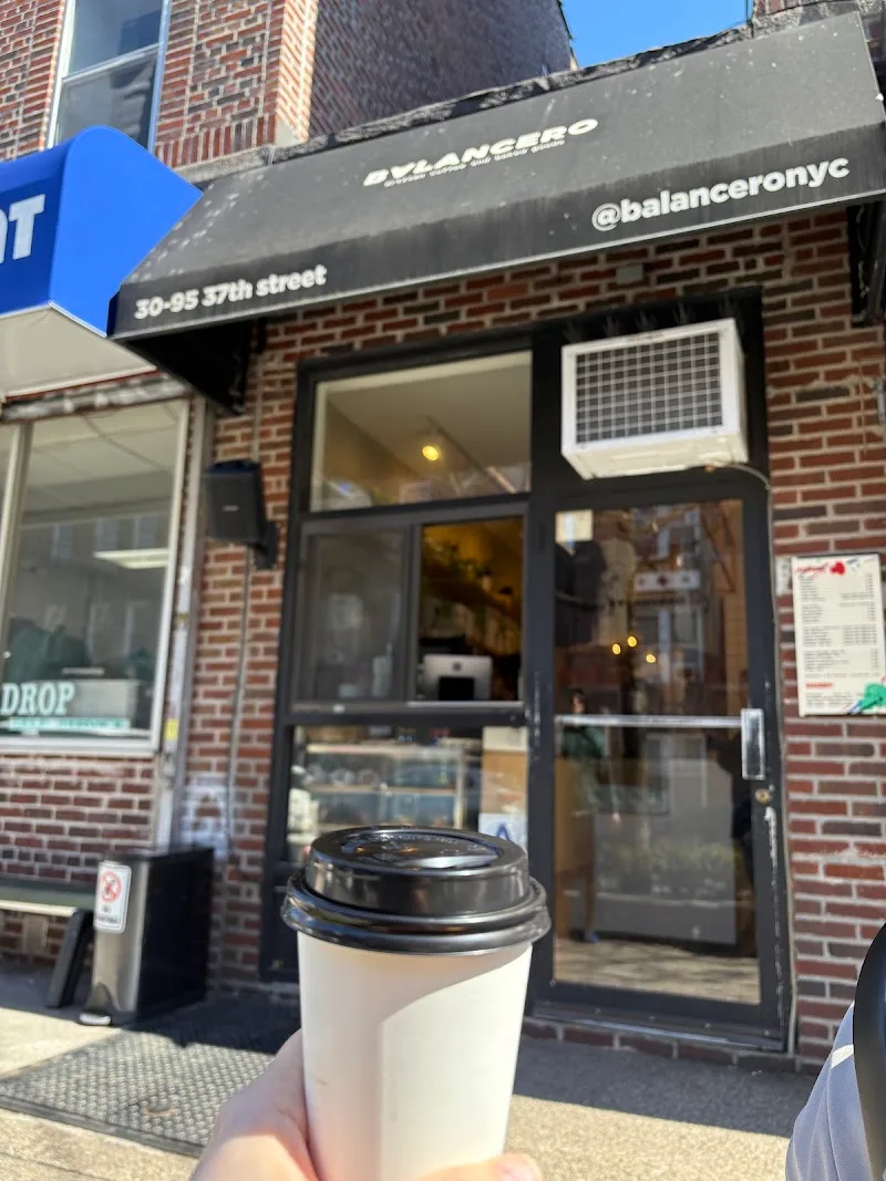Balancero in New York City, specialty coffee cafe