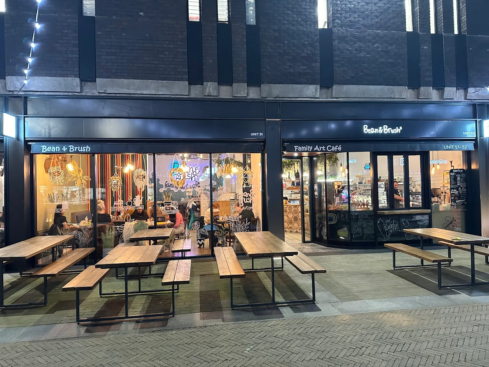 Bean & Brush Family Art Cafe