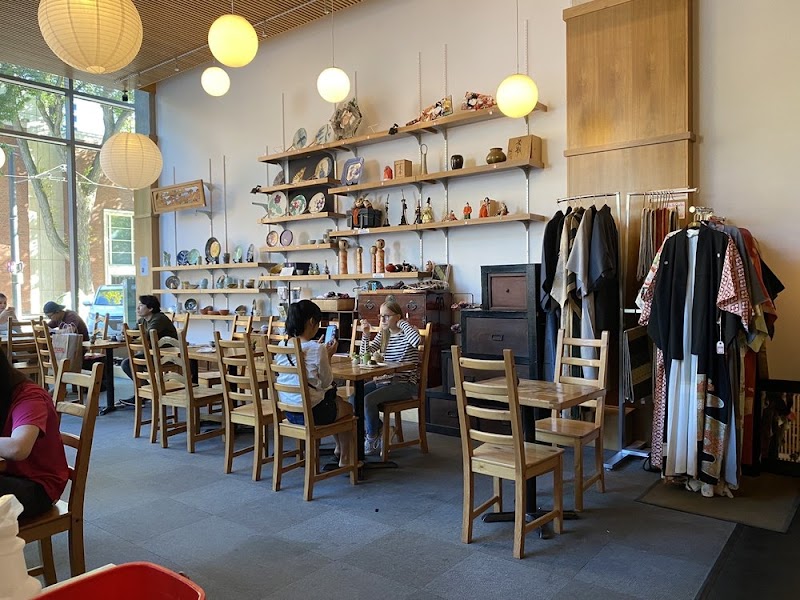 Behind The Museum Cafe in Portland, specialty coffee cafe