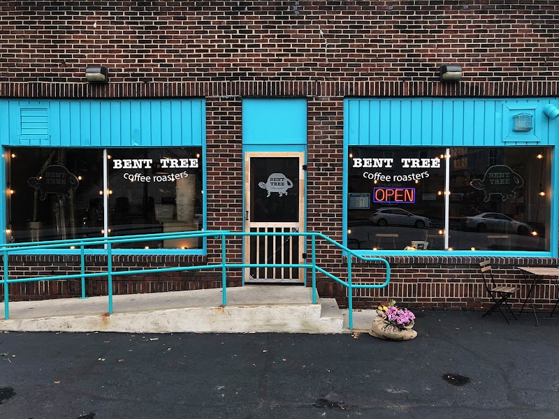 Bent Tree Coffee Roasters in Akron — specialty coffee cafe
