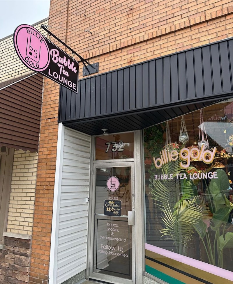 Billie Gold Bubble Tea Lounge in Dayton, specialty coffee cafe