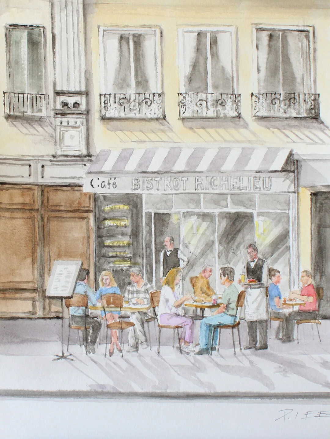 bistrot richelieu café, paris