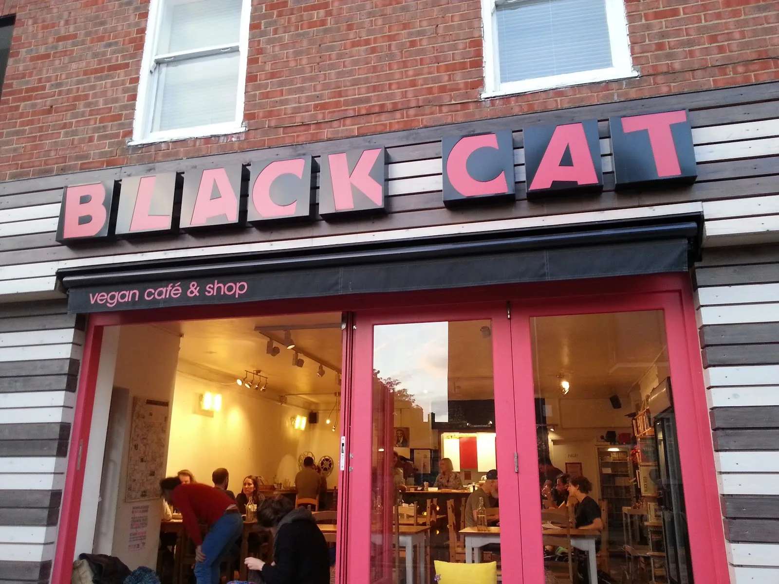 Black Cat café in London, specialty coffee cafe
