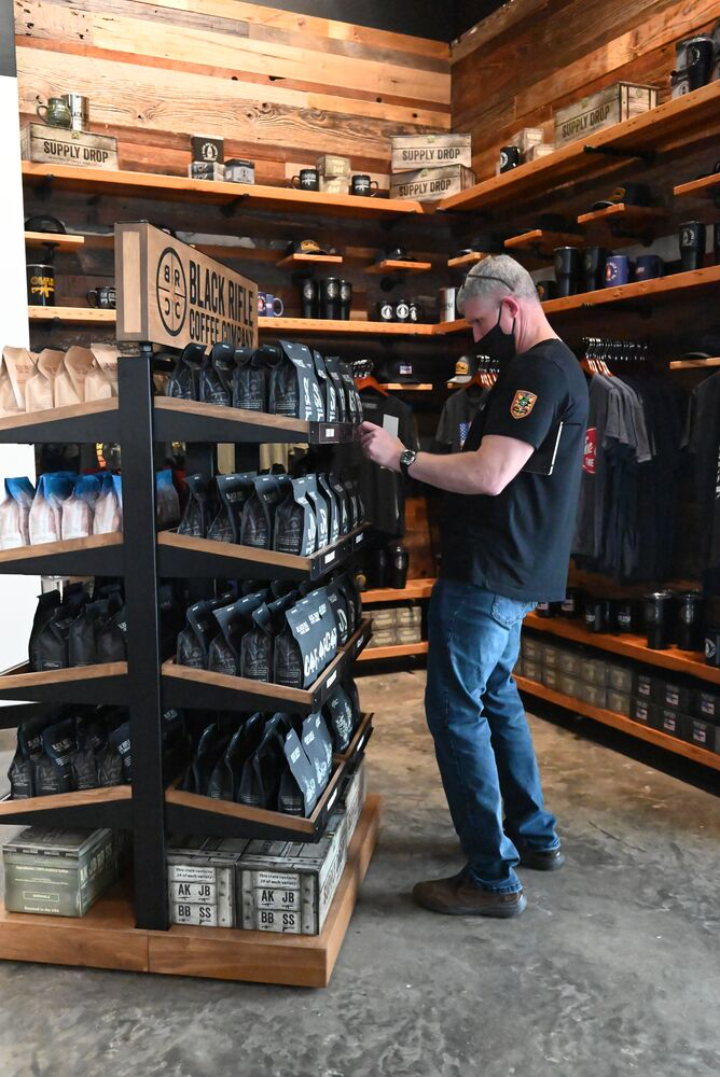 Black Rifle Coffee Company in Clarksville — specialty coffee cafe