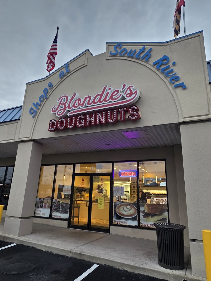 Blondie's Doughnuts in Baltimore, specialty coffee cafe