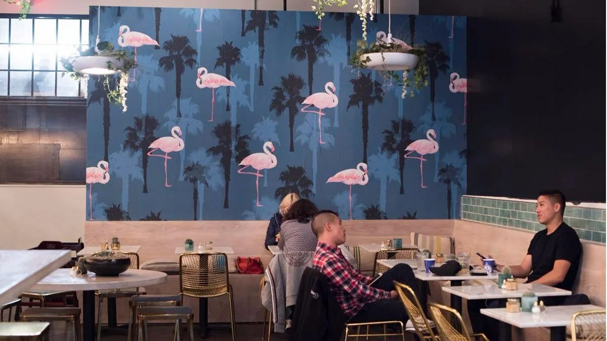Bluestone Lane DUMBO Café in New York City, specialty coffee cafe