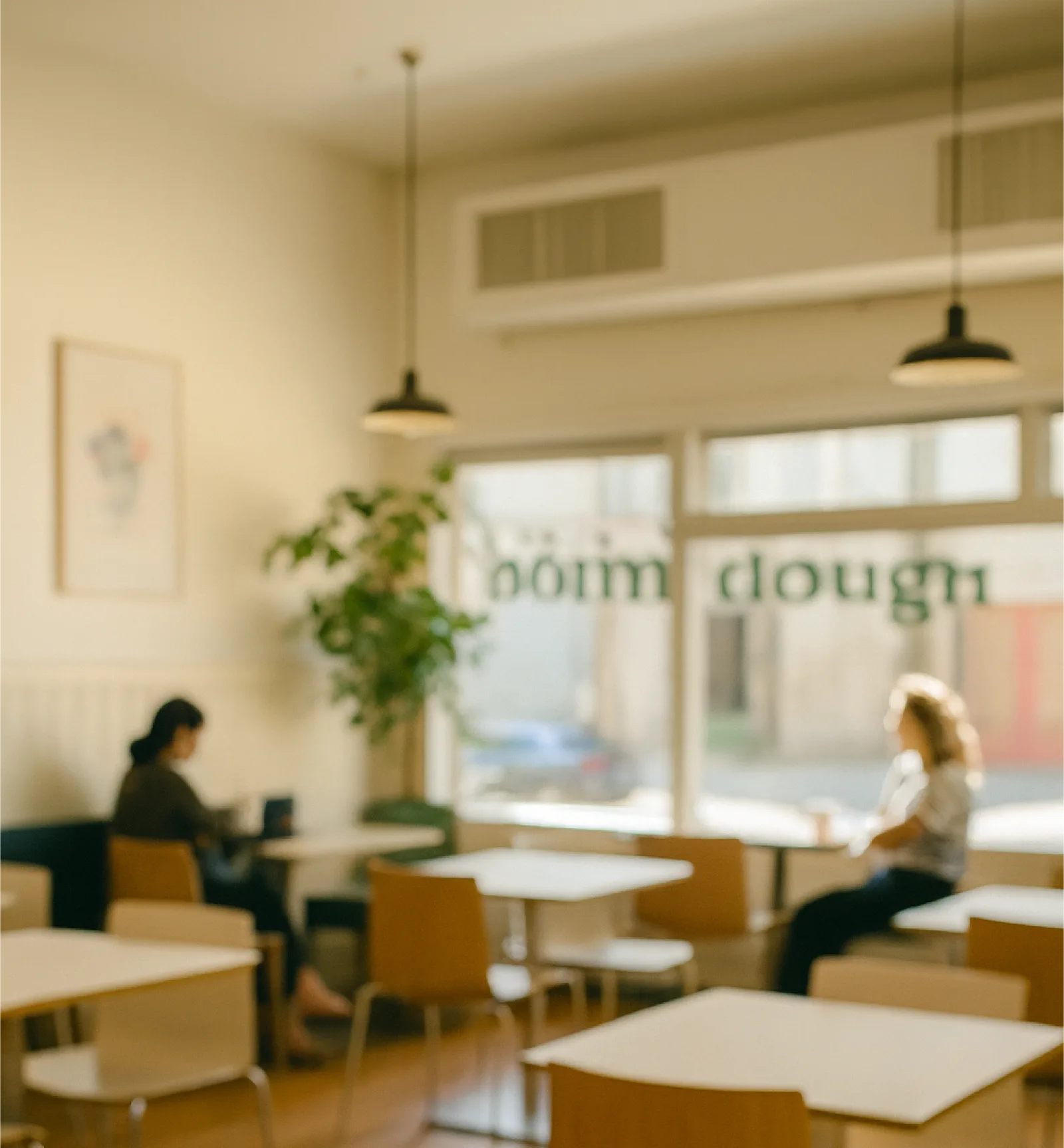 bōm dough coffee & dough | inman square in Boston, specialty coffee cafe
