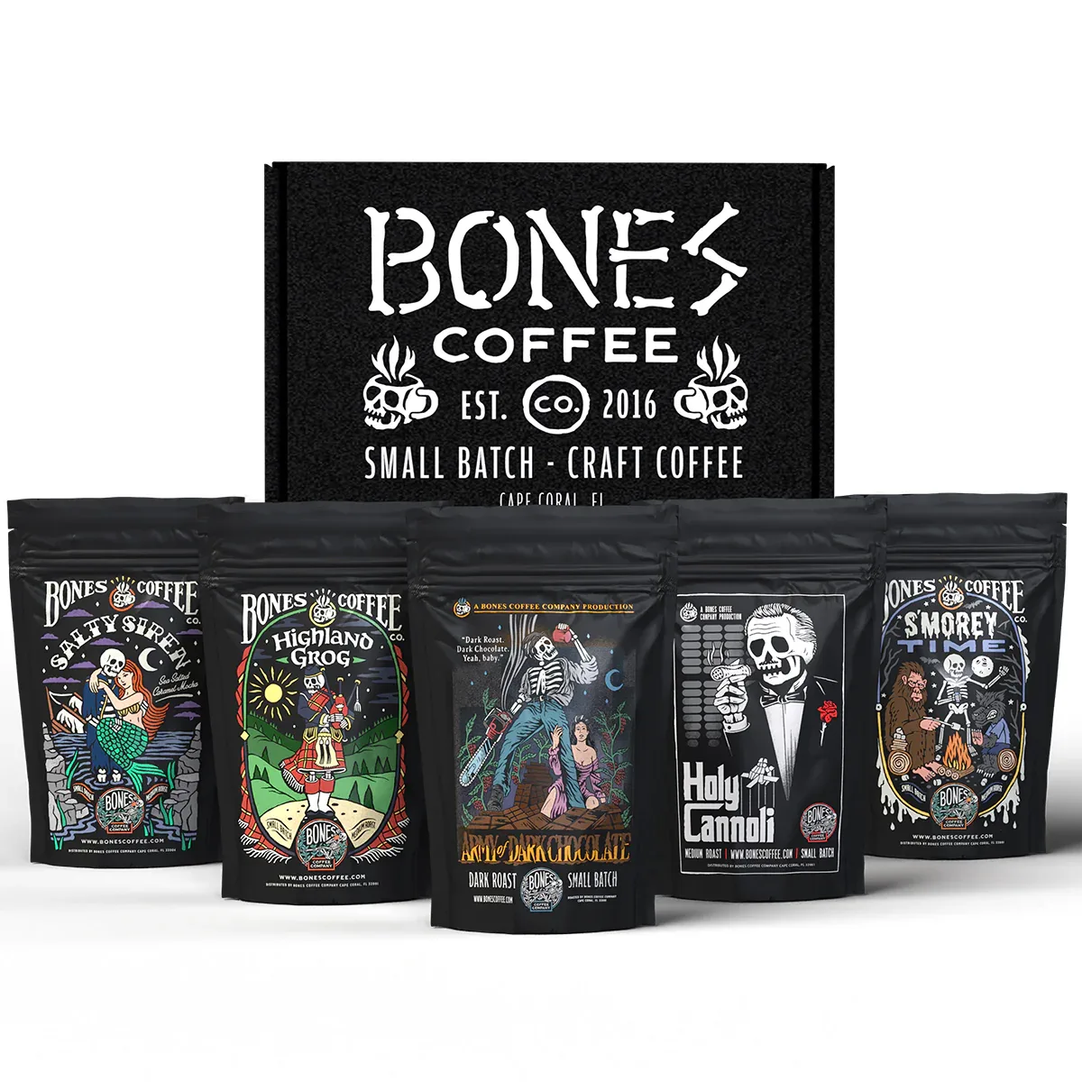 Bones Coffee Company in Cape Coral — specialty coffee roaster
