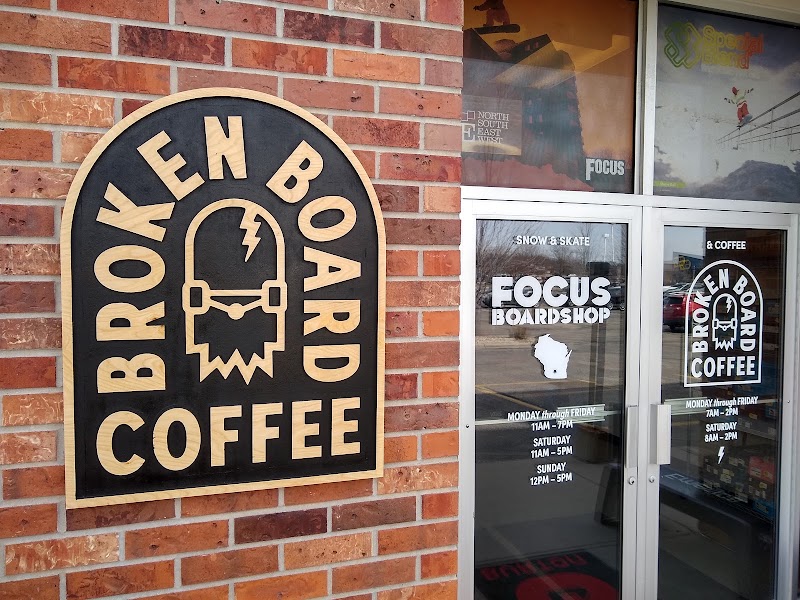 Broken Board Coffee in Madison — specialty coffee cafe