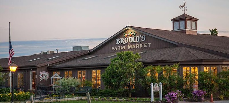 Brown's Orchards & Farm Market in York, specialty coffee cafe