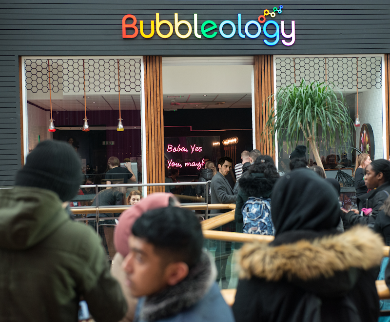 Bubbleology Bullring in Birmingham, specialty coffee cafe