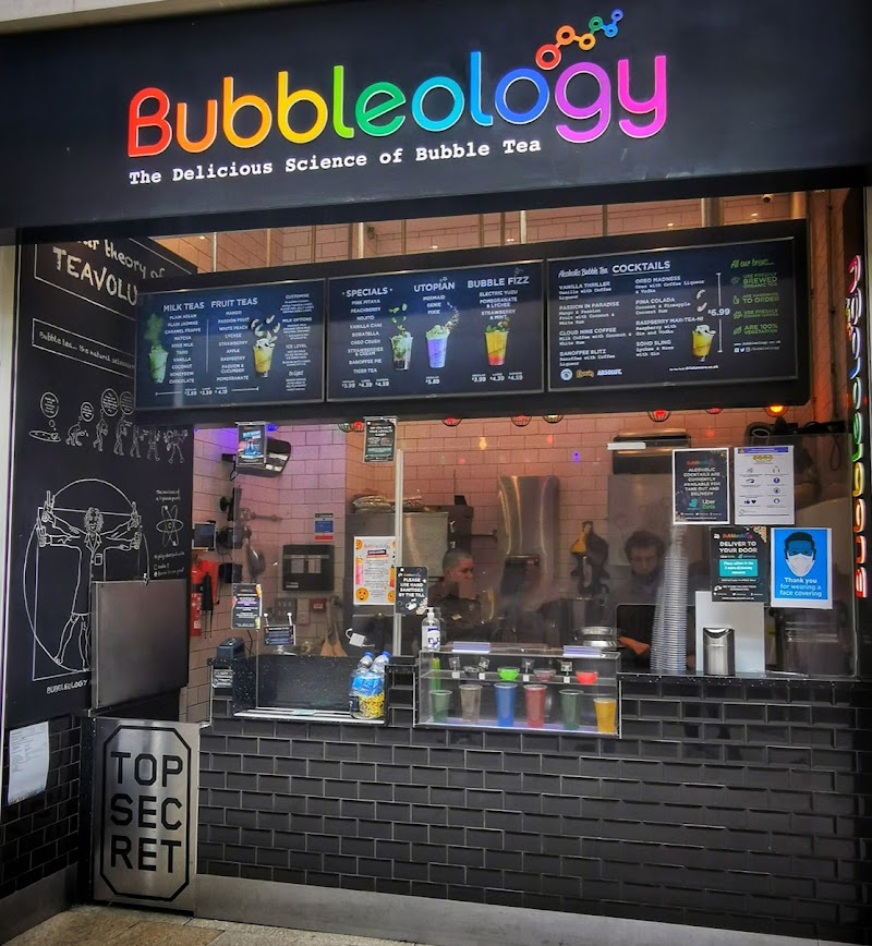 Bubbleology Leeds Trinity in Leeds, specialty coffee cafe