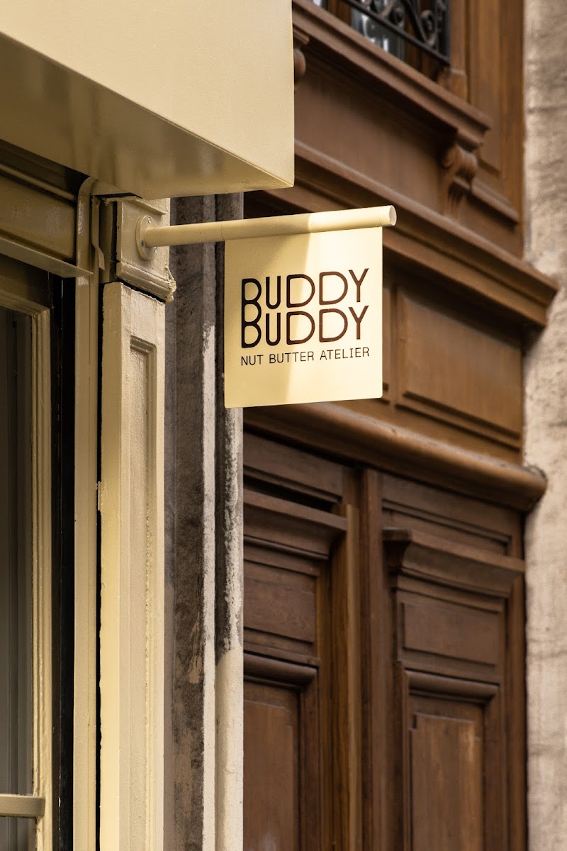 BUDDY BUDDY · Nut Butter Coffee Bar in Paris — specialty coffee cafe