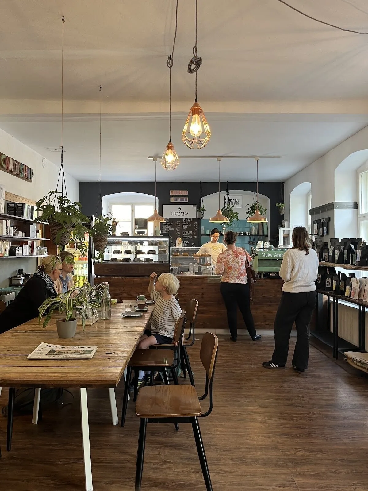 Buena Vida Coffee Roasters in Potsdam, specialty coffee roaster