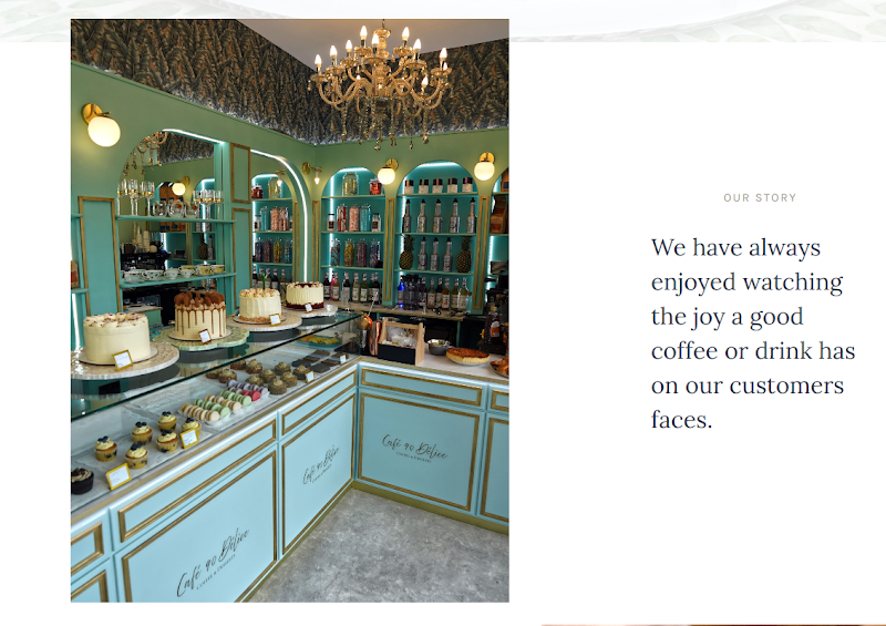 Café 90 Delice in Manchester, specialty coffee cafe