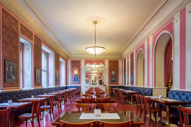 Café Louvre in Prague — specialty coffee cafe