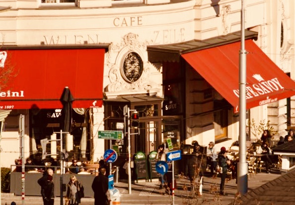 Café Savoy in Vienna, specialty coffee cafe