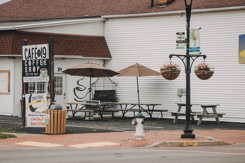 Cafe 19 Englewood in Dayton, specialty coffee cafe
