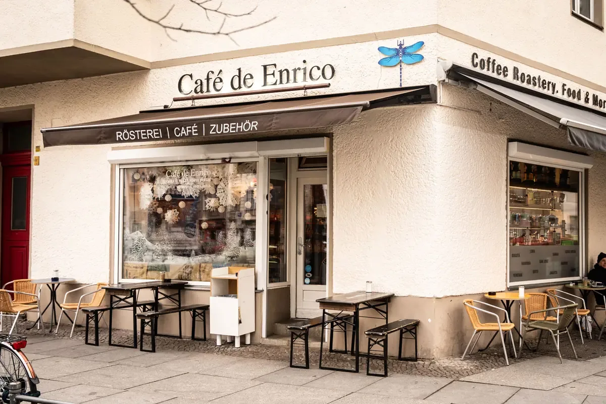 Café de Enrico in Berlin, specialty coffee roaster