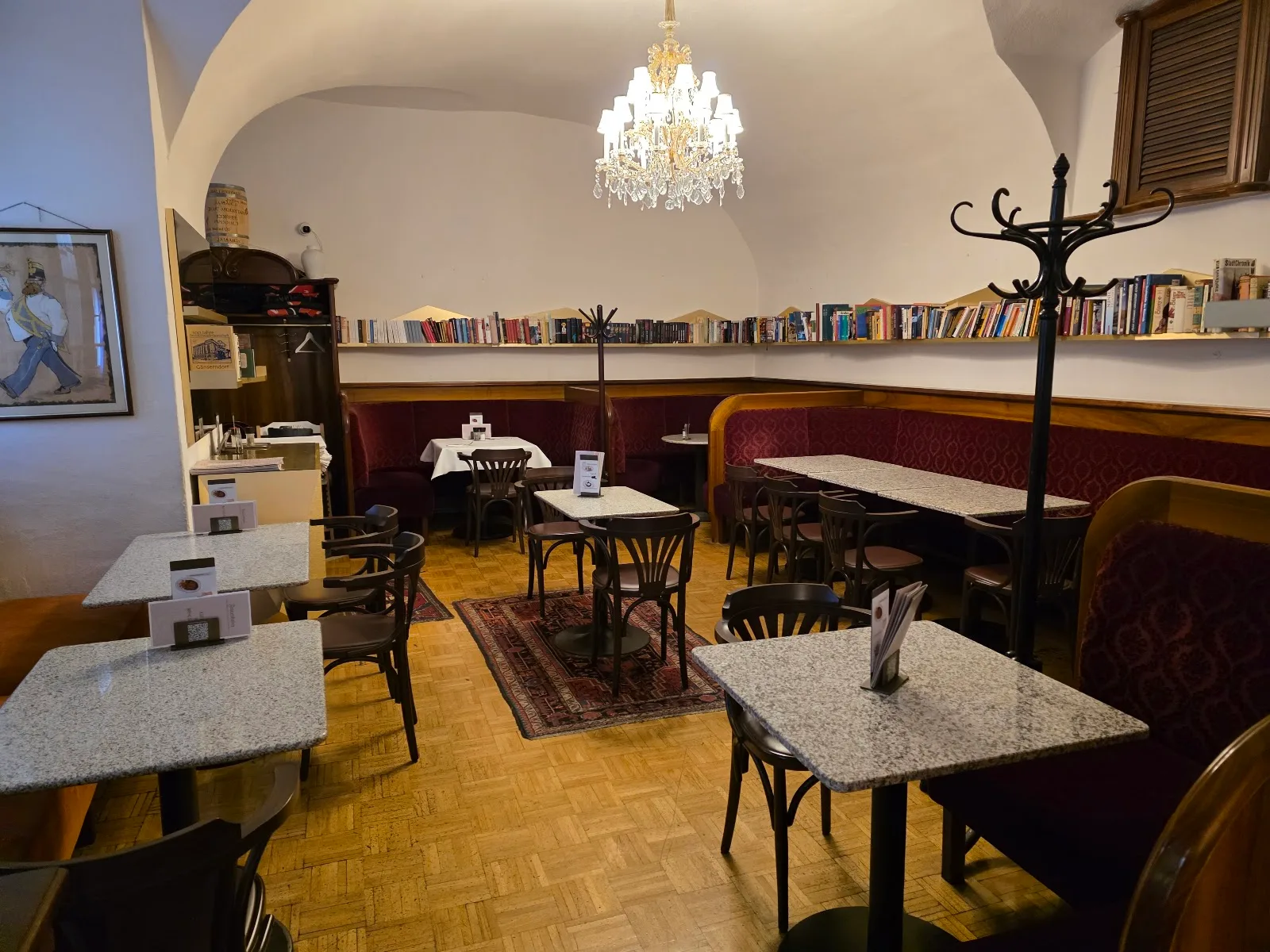 café frauenhuber, oldest cafe in vienna