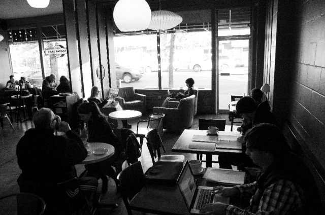 Cafe Javasti in Seattle, specialty coffee cafe