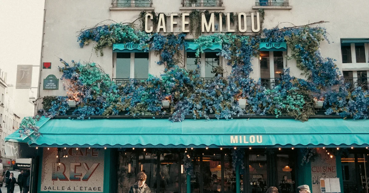 Café Milou Bastille in Paris, specialty coffee cafe