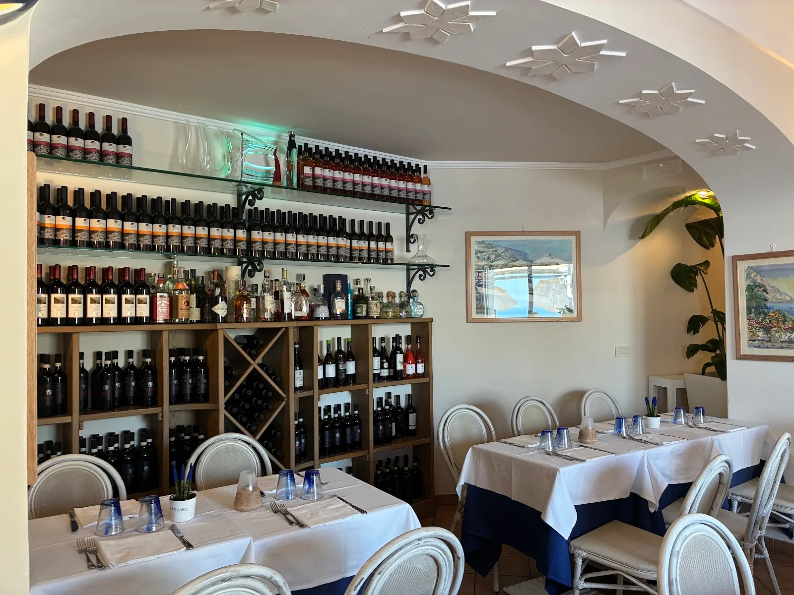 cafe positano, clifftop cafe in positano