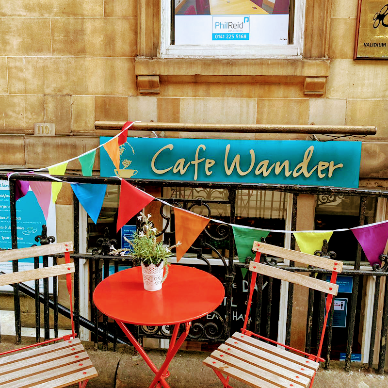 Cafe Wander in Glasgow, specialty coffee cafe