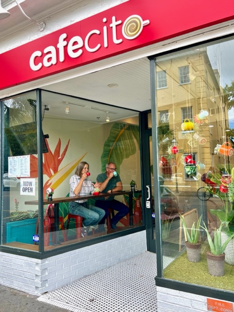 Cafecito in Charleston, specialty coffee cafe