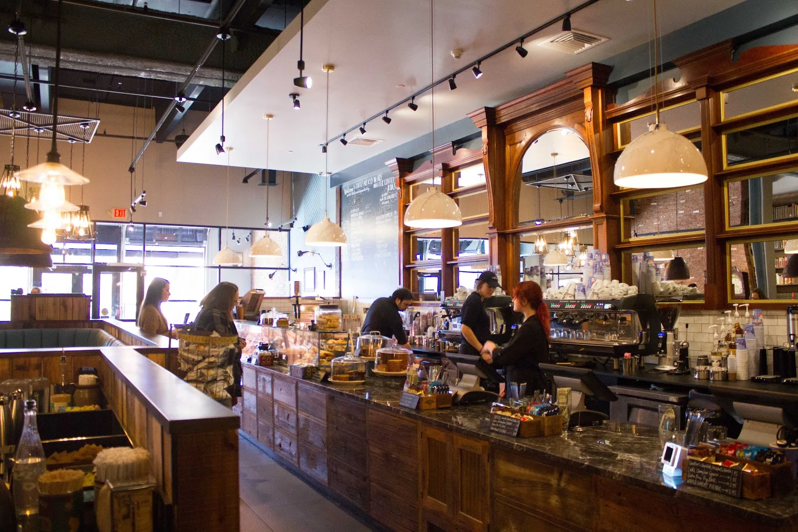 Caffè Nero in Boston, specialty coffee cafe
