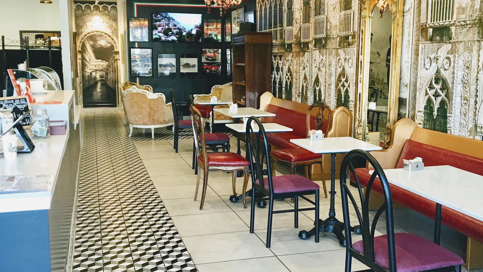 Caffe Tre Venezie in Los Angeles, specialty coffee cafe