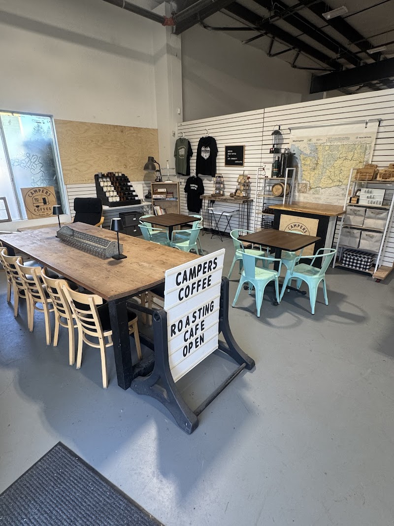 Campers Coffee Co in Olympia — specialty coffee cafe