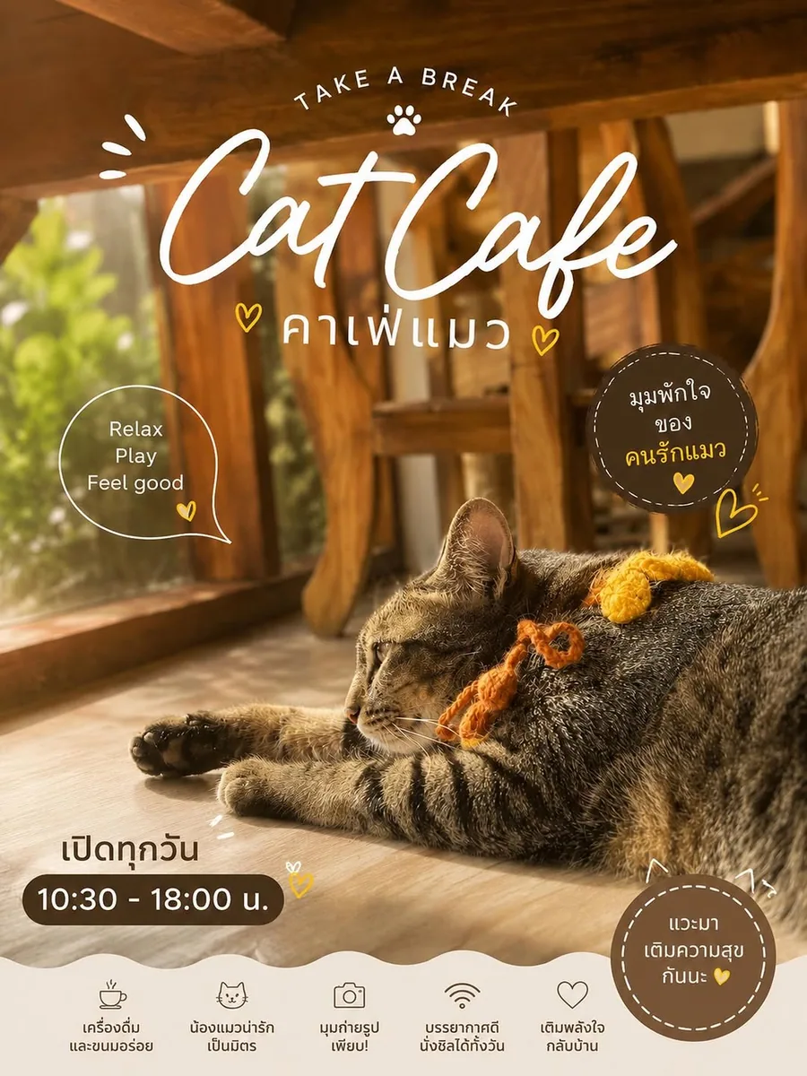 Cat's Alley Cafe คาเฟ่แมวเชียงใหม่