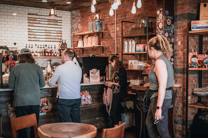 Château le Woof in New York City, specialty coffee cafe