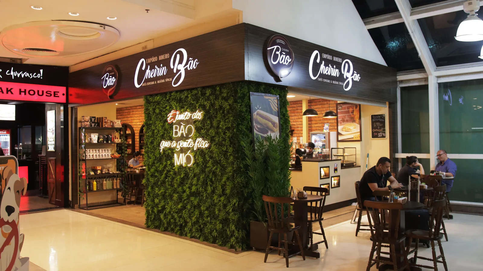 Cheirin Bão Botafogo Praia Shopping in Rio de Janeiro — specialty coffee cafe