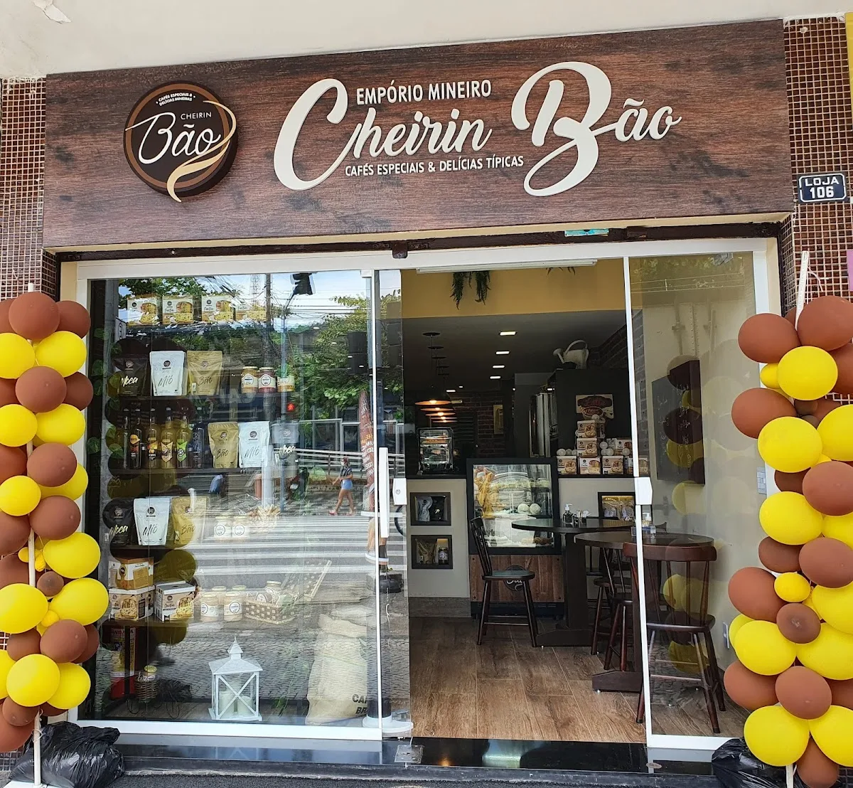Cheirin Bão in Niterói — specialty coffee cafe